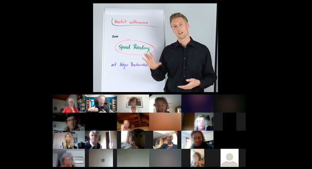 Onlineseminar Speedreading